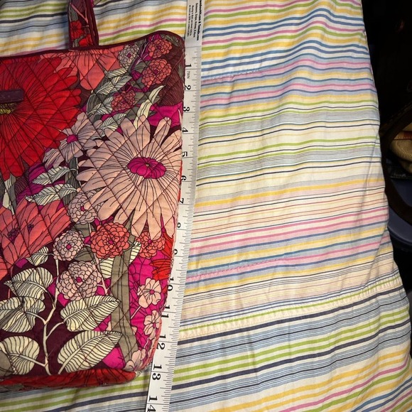 Vera Bradley‎ Bohemian Blooms Large Tote EUC - Picture 6 of 8